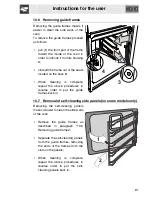 Preview for 35 page of Smeg DUSC36X Instructions For Use Manual