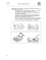 Предварительный просмотр 30 страницы Smeg DWA147 Instruction Manual