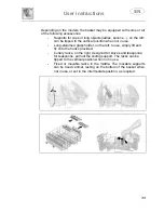 Предварительный просмотр 35 страницы Smeg DWA157 Instruction Manual