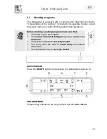 Предварительный просмотр 15 страницы Smeg DWA214S Instruction Manual