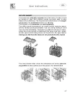 Предварительный просмотр 29 страницы Smeg DWA214S Instruction Manual