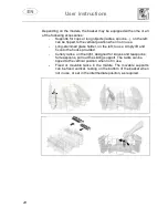 Предварительный просмотр 30 страницы Smeg DWA214S Instruction Manual