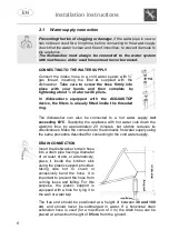 Предварительный просмотр 8 страницы Smeg DWA214W Instruction Manual