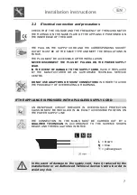 Предварительный просмотр 9 страницы Smeg DWA214W Instruction Manual