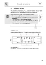 Предварительный просмотр 15 страницы Smeg DWA214W Instruction Manual