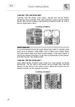 Предварительный просмотр 28 страницы Smeg DWA214W Instruction Manual