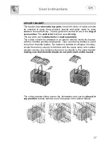 Предварительный просмотр 29 страницы Smeg DWA214W Instruction Manual