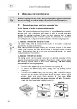 Предварительный просмотр 32 страницы Smeg DWA214W Instruction Manual