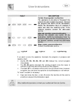 Предварительный просмотр 37 страницы Smeg DWA214W Instruction Manual