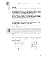 Предварительный просмотр 17 страницы Smeg DWA6214S Instruction Manual