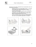 Предварительный просмотр 29 страницы Smeg DWA6214S Instruction Manual