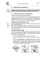 Предварительный просмотр 31 страницы Smeg DWA6214S Instruction Manual