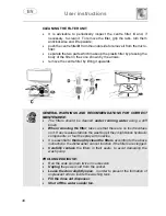 Предварительный просмотр 32 страницы Smeg DWA6214S Instruction Manual