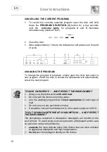 Предварительный просмотр 18 страницы Smeg DWA6214X2 User Manual