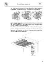 Предварительный просмотр 27 страницы Smeg DWA6214X2 User Manual