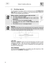 Предварительный просмотр 14 страницы Smeg DWA6315X3 User Manual