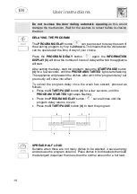 Предварительный просмотр 18 страницы Smeg DWA6315X3 User Manual