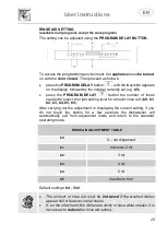 Предварительный просмотр 25 страницы Smeg DWA6315X3 User Manual