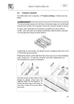 Предварительный просмотр 29 страницы Smeg DWA6315X3 User Manual