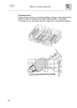 Предварительный просмотр 36 страницы Smeg DWA6315X3 User Manual