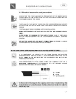 Предварительный просмотр 9 страницы Smeg DWAFI152T Instruction Manual