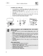 Предварительный просмотр 36 страницы Smeg DWAFI152T Instruction Manual