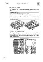 Предварительный просмотр 20 страницы Smeg DWAFI4510-2 Manual