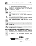 Предварительный просмотр 9 страницы Smeg DWAFI4510 Instruction Manual