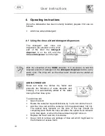 Предварительный просмотр 16 страницы Smeg DWAFI4510 Instruction Manual