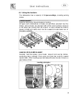 Предварительный просмотр 21 страницы Smeg DWAFI4510 Instruction Manual