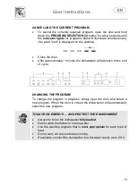 Предварительный просмотр 13 страницы Smeg DWAFI6214-2 Manual