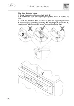 Предварительный просмотр 36 страницы Smeg DWAFI6314-2 User Instruction