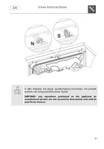 Предварительный просмотр 41 страницы Smeg DWAFI6D15T3 Manual