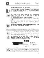 Preview for 10 page of Smeg DWAI152XT Instruction Manual