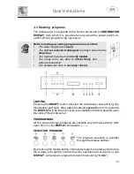 Предварительный просмотр 16 страницы Smeg DWAI152XT Instruction Manual