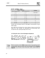 Preview for 25 page of Smeg DWAI152XT Instruction Manual