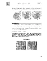 Предварительный просмотр 29 страницы Smeg DWAU149XO Instruction Manual