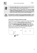 Предварительный просмотр 21 страницы Smeg DWAU315XT Instruction Manual