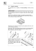 Предварительный просмотр 27 страницы Smeg DWAU315XT Instruction Manual