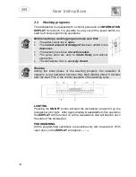 Предварительный просмотр 14 страницы Smeg DWAU6315XT Manual