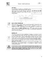 Предварительный просмотр 17 страницы Smeg DWAU6315XT Manual