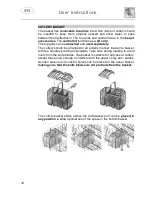 Предварительный просмотр 32 страницы Smeg DWAU6315XT Manual