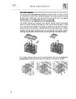 Предварительный просмотр 34 страницы Smeg DWAU6D15XT Instruction Manual