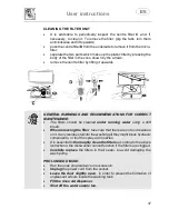 Предварительный просмотр 39 страницы Smeg DWAU6D15XT Instruction Manual