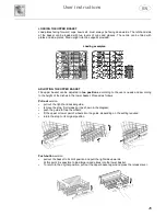 Предварительный просмотр 20 страницы Smeg DWD1SSE-1 Instruction Manual