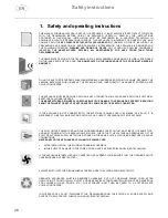 Предварительный просмотр 3 страницы Smeg DWF614SS Instruction Manual