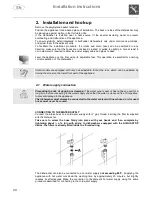 Предварительный просмотр 5 страницы Smeg DWF614SS Instruction Manual