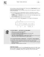 Предварительный просмотр 11 страницы Smeg DWF614SS Instruction Manual