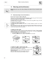 Предварительный просмотр 20 страницы Smeg DWF614SS Instruction Manual