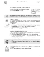 Предварительный просмотр 14 страницы Smeg DWF62WH.1 Instruction Manual